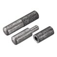 thumbnail image 1 of Soldadas Barril Bisagras, 50mm x 11,5mm Macho a Hembra Hierro Bisagra Pasador para Metal Hogar Portón Puerta Ventana 16 Pares, 1 of 5