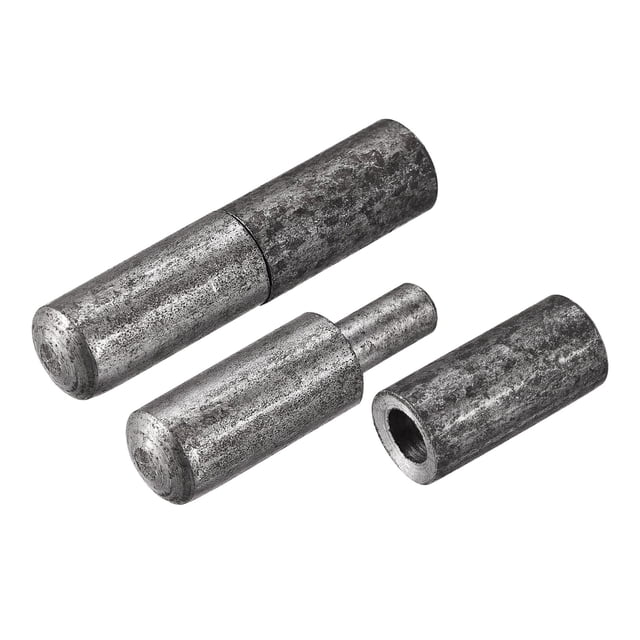 Soldadas Barril Bisagras, 50mm x 11,5mm Macho a Hembra Hierro Bisagra Pasador para Metal Hogar Portón Puerta Ventana 16 Pares