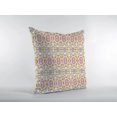 thumbnail image 2 of Black Geometric Pattern Leather Throw Pillow, 2 of 6