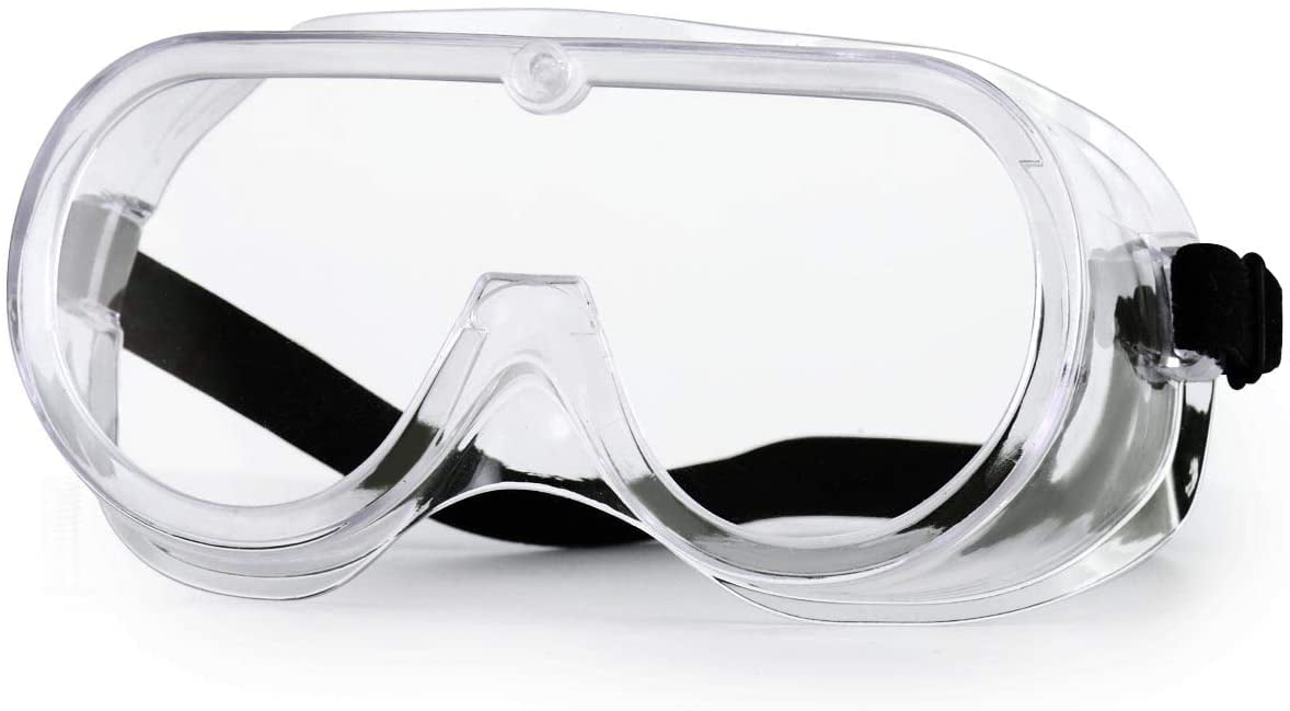 Sealed Clear Shield Goggles Anti-Dust Splash-proof Eye Protection Safety Glasses 