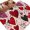Pink Red Beige, variant on Large Area Rugs for Living Room Bedroom, Romantic Love 8'x10' Rug Washable Carpet Runner Indoor Outdoor, Valentine's Day Stars Heart Cartoons Beige Non Slip Floor Mats Rug for Kitchen, Patio