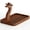 Swan, variant on Wooden Key Holder with Tray Wood Jewelry Tray Key Dish Bowl with 4 Hooks for Entryway Table Desktop Key Holder Elk Square