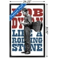 thumbnail image 3 of Bob Dylan - Standing Wall Poster, 22.375" x 34" Framed, 3 of 6