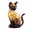 A003- Style C, variant on Stained Glass Cat Lamp Artistic Resin Cat Night Light Decorative Accent for Gothic Halloween and Living Room Home Decor