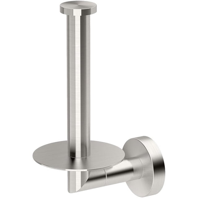 Gatco 4648 Porte-Papier Toilette Rangement Charmant, Nickel Satiné