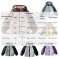 thumbnail image 5 of Bixock Toddler Girls Puffer Jackets Girls Winter Coats Kids Padded Coat Outerwear Long Sleeve Hooded Zip Front Side Pockets Thermal Winter Jacket for Kids 3-12Years, 5 of 6