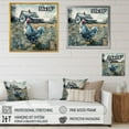thumbnail image 4 of DESIGN ART Designart "Rooster On A Farm I" Animals Chicken Wall Decor 24 in. wide x 24 in. high, 4 of 5