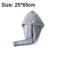 thumbnail image 2 of Microfiber Hair Towel Wrap| 2 Pack | Bathroom Essential Accessories | Quick Dry Hair Turban, 2 of 5