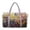 250 Years of USA Floral, variant on Bulopur Camo Quilted Duffle Bag for Women Hunting Duck Print Large Capacity Waterproof Travel Carry On Weekender Bag With Pocket for Gym, Yoga, Hospital, Camping, Airplane Travel