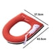 thumbnail image 2 of Funda de asiento de inodoro con juego de manijas Fundas de asiento de inodoro con cremallera lavable, 2 of 5