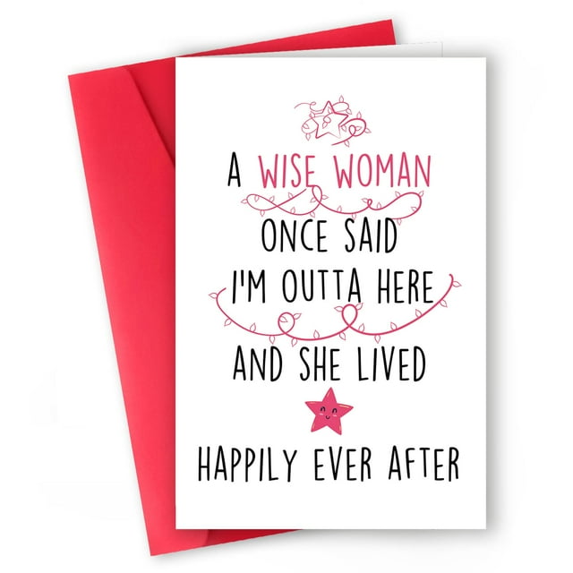 Tarjeta de felicitación ICOOLYI, tarjeta divertida de jubilación para mujer