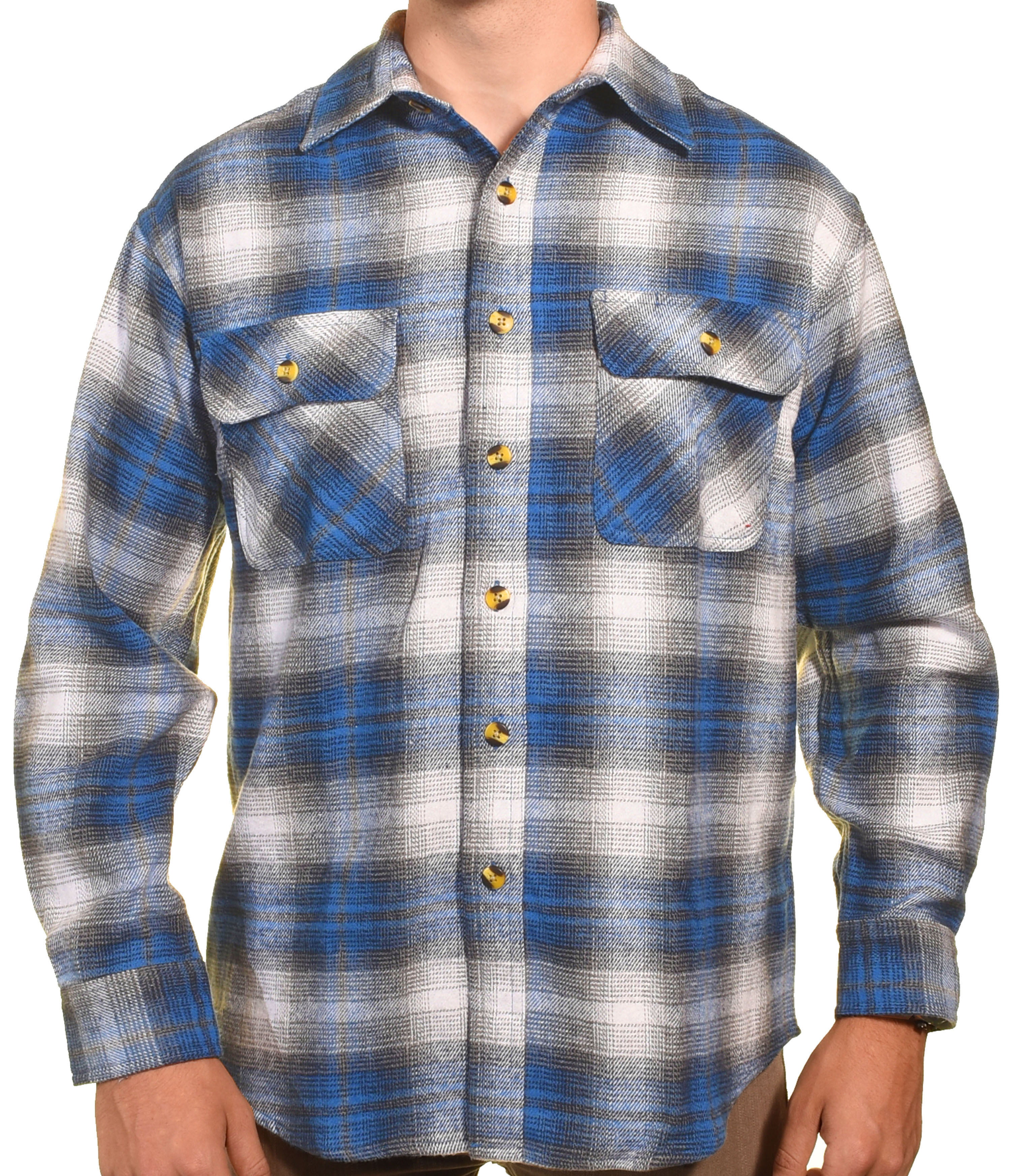 Sports Afield - Sports Afield Mens Heavy Duty Flannel Shirt | Highland