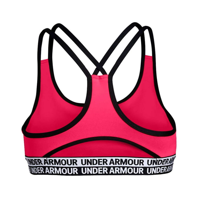 Under Armour Girls Heatgear Armour Sports Bra, Penta Pink,M - US