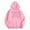 Pink, variant on LUOGENLI Boys Hoodies Size 12-16 Cotton Girls Hoodies & Sweatshirts for Kids Fall Winter Heart Print Pullover Long Sleeve Hooded Sweatshirt with Pocket for Girls 2 14 Navy Size 6-7 Years