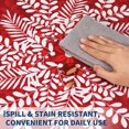thumbnail image 5 of Christmas 2x8 Area Rug, Snowflake Christmas Rugs for Living Room Washable, Bedroom Throw Rugs Non Slip, Soft Low Pile Floor Carpet for Kitchen Dining Room Christmas Decorations, 5 of 9