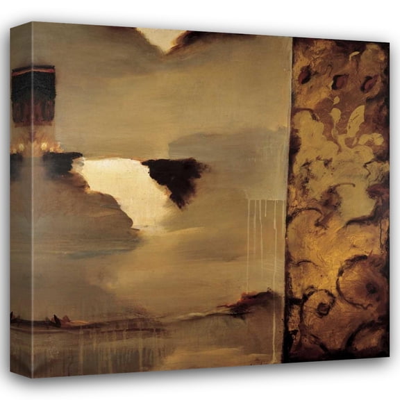 Denis Jully 15x15 Gallery Wrapped Canvas Wall Art Titled - Cascade