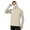 #01 Khaki, variant on Mens Long Sleeve Sun Protection Shirts UPF 50 Rash Guards Cooling Hoodies with Mask Summer Long Sleeve Fishing Blouse,S,Black