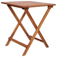 thumbnail image 4 of vidaXL Folding Bistro Set Table and Chairs Outdoor 3 Piece Solid Acacia Wood, 4 of 29