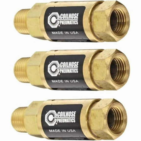 Coilhose Pneumatics AMA4214-90PS 0.25 in. 90 PSI In-Line Preset Regulators