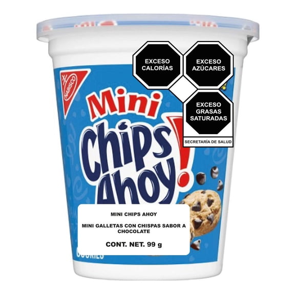 Galletas Nabisco Chisp Ahoy Mini 99g