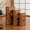 Classic, variant on Decorative Book Boxes World Map Pattern Antique Invisible Box Withic Cover Faux Wood Set Of 3 Stor(map)