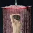thumbnail image 5 of Zovajonia LED Shower Head Ceiling Mount Stainless Steel Over Head Rain Shower Sprayer Brushed Nickel, 5 of 10