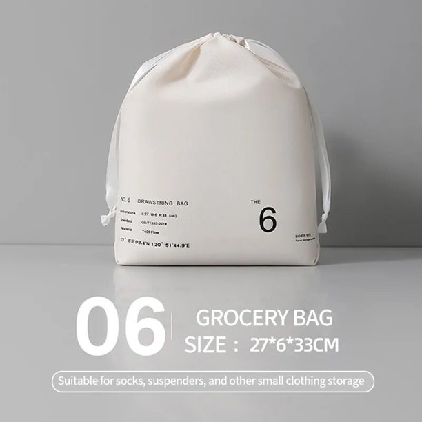 Bolsa de almacenamiento de viaje impermeable para el hogar, organizador de Cable de datos Digital con cremallera para ropa, zapatos, equipaje, Cubo de embalaje, bolsa ordenada
