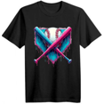 thumbnail image 1 of Baseball Home Plate Drip Boys Baseball Bat, Baseball Drip T-Shirt, 1 of 6