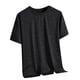 thumbnail image 2 of Tops para hombre, blusas y camisas de cuello redondo y manga corta para hombre, camiseta deportiva informal de manga corta con cuello redondo transpirable de seda de hielo para hombre, blusa para homb, 2 of 8