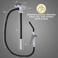 thumbnail image 5 of Deway Automatic Fuel Transfer Pump with Nozzle for Quick Flow Control & Stop, Advanced Adapter Fits All Size Gas Cans, Extra Long Hose, Portable Liquid Pump for Gasoline, Diesel Fuel & More, 5 of 9