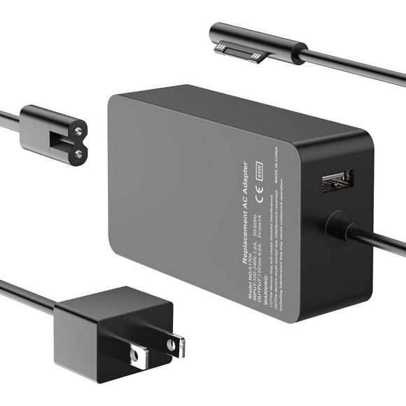 Surface Pro Charger Laptop 65w 44w, Surface Charger for Microsoft Surface 11,10, 9, 8, 7+, 7, 6, 5, 4, 3, X Windows Surface Laptop 6, 5, 4, 3, 2, 1, Surface Go Tablet, Surface Book Power Cord
