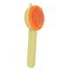 thumbnail image 2 of Pet Slicker Brush Dog Hair Brush 140 Degree Teeth Stainless Steel Pins Promote Circulation Ergonomic for Cats, 2 of 8