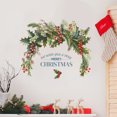 thumbnail image 2 of Adhesivos de pared con dibujos animados de Navidad, muñeco de nieve 3D, pared rota, 2 of 3