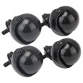 thumbnail image 2 of Casters 4pcs Black 2 Inch Ball Caster Stem Caster Swivel Wheels 8x15mm For Home Ppm-2193, 2 of 3