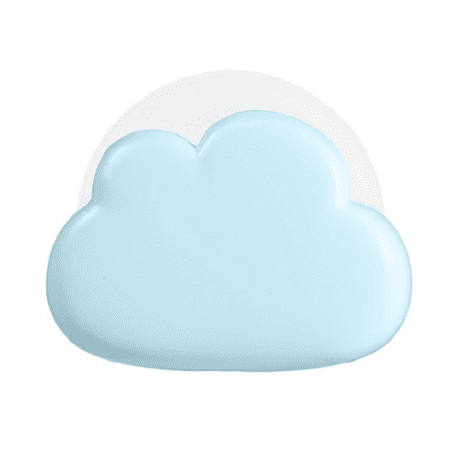 

BAMILL Portable cloud without stroboscopic LED lovely home USB powered night light