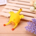 thumbnail image 4 of Llavero de huevo de pollo de PVC, llavero de pollo exprimidor de descompresión para accesorios de fiesta Sywqhk libre de BPA, 4 of 8