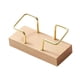 thumbnail image 3 of Organizador de de madera de escritorio de 11x5 cm para reuniones, conferencias accesorias versátiles versátiles de mesa de marco Marrón claro, 3 of 8