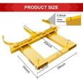 thumbnail image 2 of HPDMC Forklift Double Drum Grabber, 2000 lbs Capacity Dual Drum Handler for 55 Gallon Steel & Plastic Barrels, 2 of 16