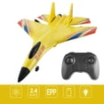 thumbnail image 4 of Control remoto SU27 perfecl Modelo de Avión Espuma Amarillo 2 Baterías, 4 of 8