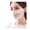 Pink, variant on Women’s UPF50+ Ice Silk Face Mask, Breathable Cooling UV Sun Protection Cover with Adjustable Ear Loops & Head Strap