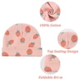 thumbnail image 3 of Spring Infant Hospital Beanie Newborn Baby Girls Cotton Hat Tolddler Boy Soft Double-Layer Hat, 3 of 5