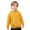 Yellow, variant on Ruyang Boys Girls Cute Trendy Hoodies Kids Plain Fall Winter Fleece Hooded Sweatshirts Long Sleeve Pullover Hoodie Pocket