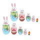 thumbnail image 1 of 2x 5 Piezas de Matryoshka Matryoshka de Estatuilla de Animales perfke Muñecas rusas, 1 of 9