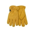 thumbnail image 4 of 903HK M Medium Men's Full-Suede Deerskin Leather Gloves, 4 of 4
