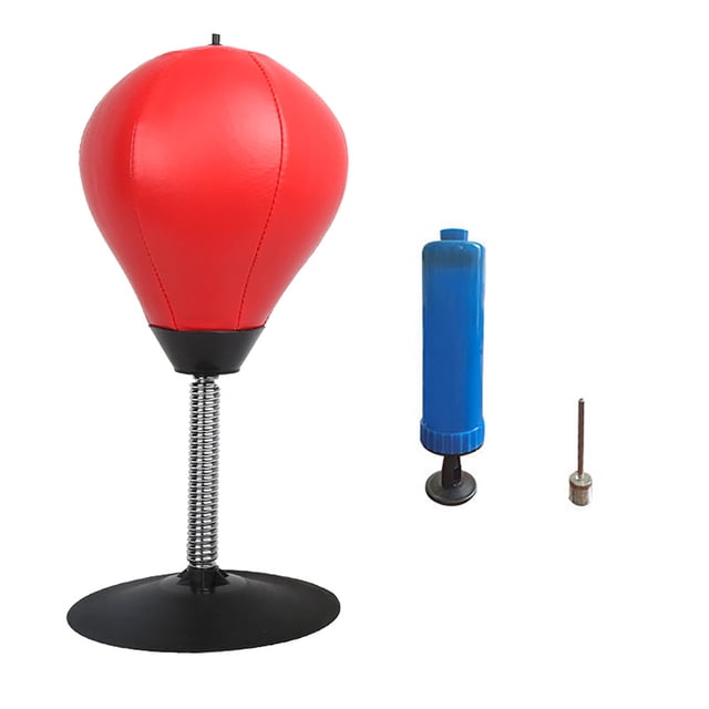 Speed Boxing Desktop Punching Bag Sports With Suction Base Muay Thai Bag Punch Yoga Handstand Trainer Yoga Set with Strap Metal Straps Yoga Stretching Belt for Exercise Yoga Straps And Set Plank Board