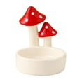 thumbnail image 2 of ABPWLY Ceramic Christmas Candle Holder Cartoon Design Holiday Tabletop Scented Wax Statue Aromatherapy Centerpiece Festive Home Birthday Party Child Cute Gift 1Pc 3x3.4in, 2 of 6