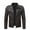 Brown, variant on Babysbule Mens Jackets Men's Leather Plus Fleece Jacket Motorcycle Jacket Warm Leather Jacket
