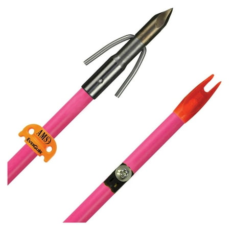 Fiberglass Arrow- w/Chaos FX Point & AMS EverGlide Safety Slide