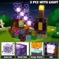 thumbnail image 3 of Juego de juguetes de construcción con bloques magnéticos AIDYVOI con 100 piezas, 3 of 7