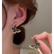 thumbnail image 2 of Pendientes largos de verano para mujer Pendientes de verano con lazo para mujer, 2 of 7